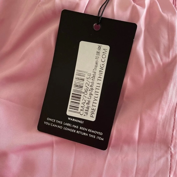 Pretty little thing pink cargo pants - Picture 4 of 4